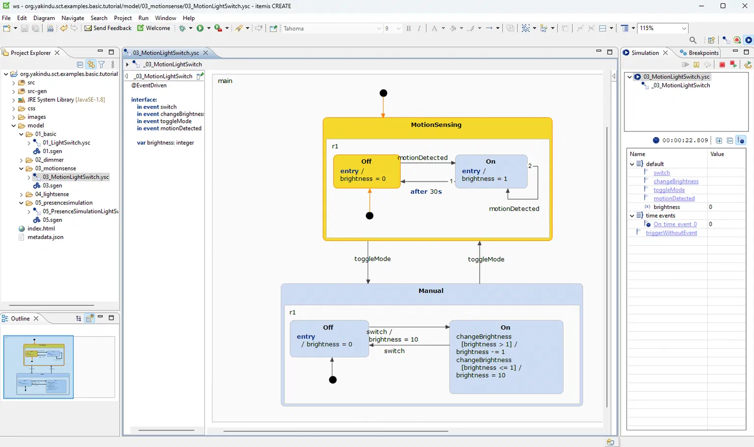 itemis CREATE als Eclipse-Anwendung