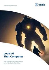Local AI That Competes – Whitepaper Cover