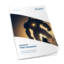 Local AI That Competes – Whitepaper Cover