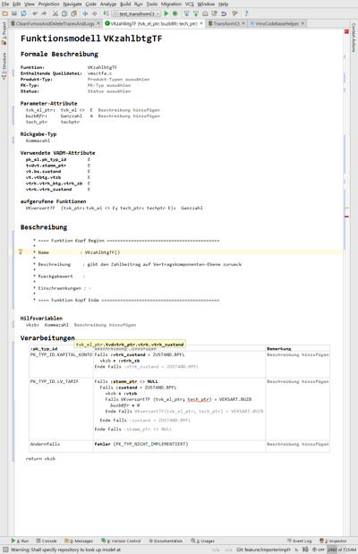 Function model in the MPS Editor