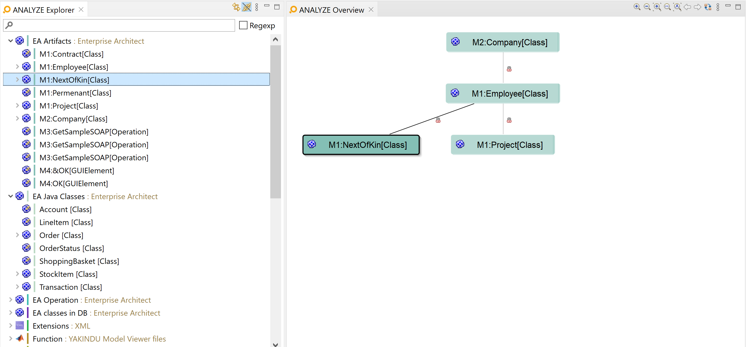 ANALYZE Explorer and ANALYZE Overview