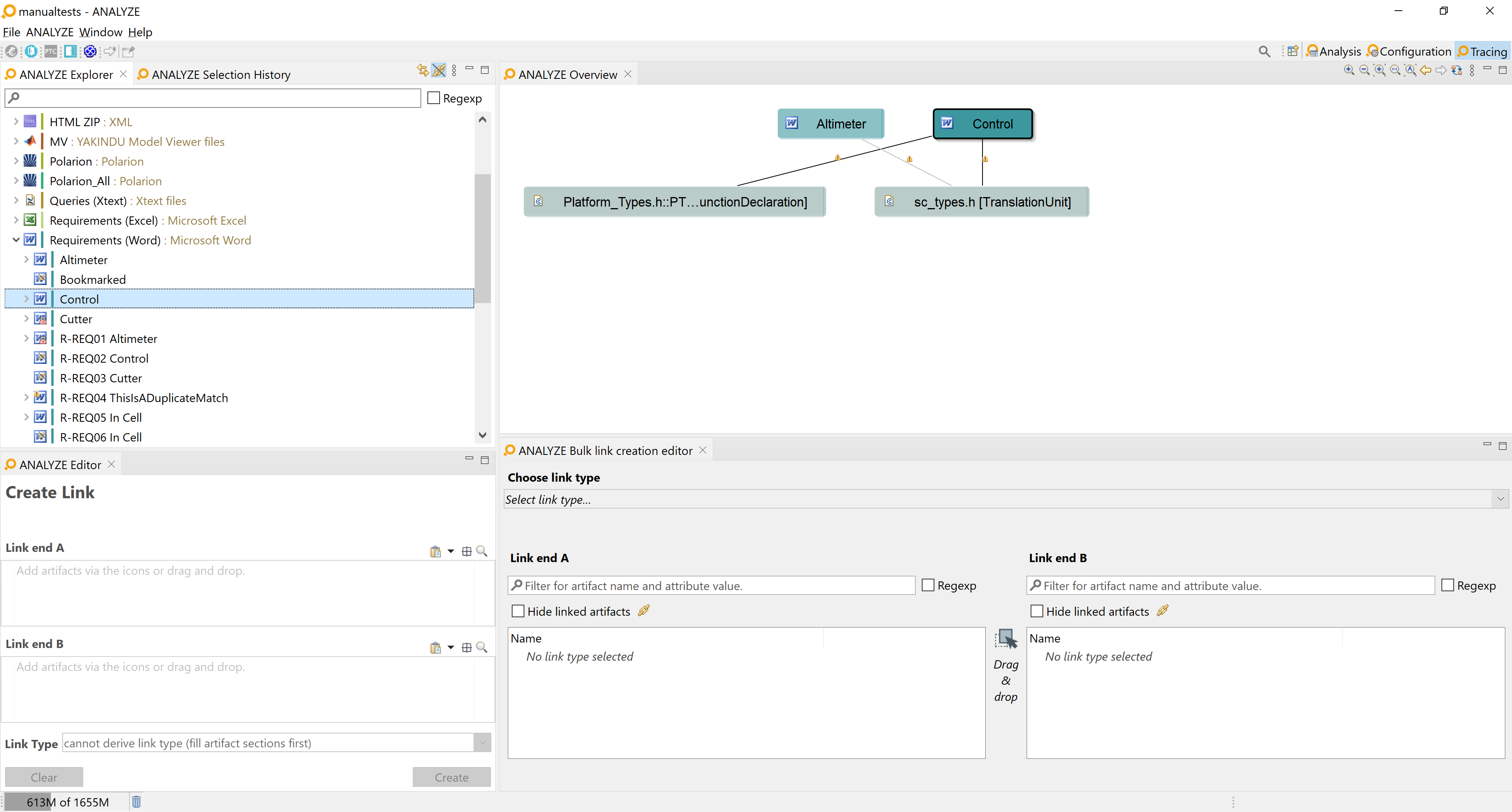 The ANALYZE workbench