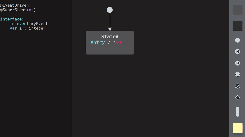 Editing Statecharts in Visual Studio Code