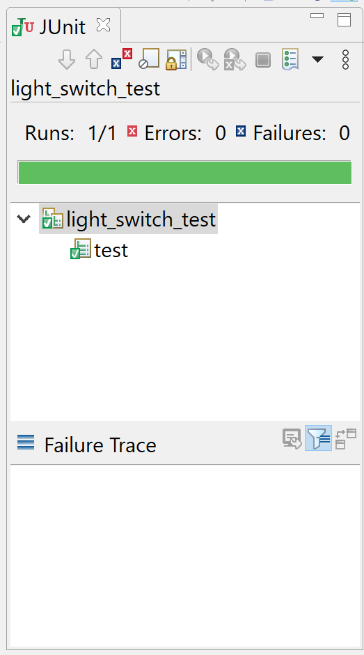 SCTUnit test succeeded