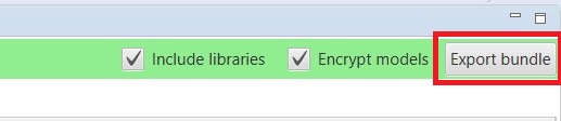 Export a bundle