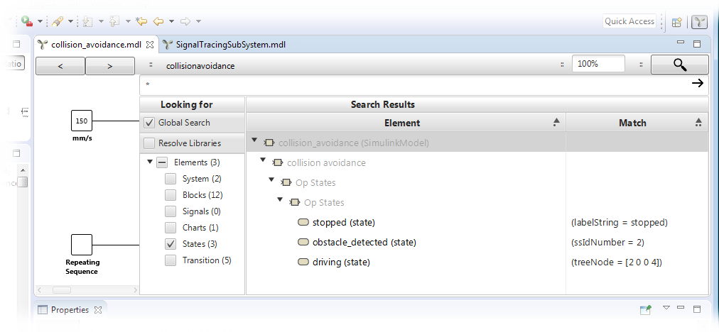 Constraining element types