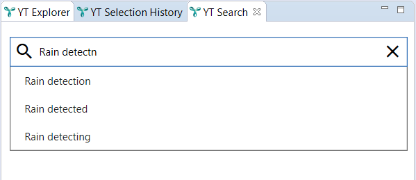 Mistyped search correction