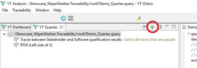 Creating a query file