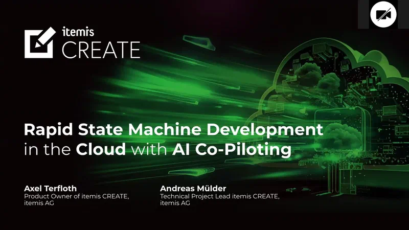 Rapid State Machine Development in der Cloud mit KI-Co-Piloting